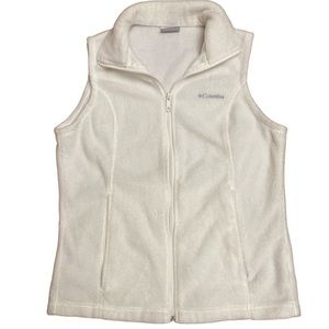 Columbia Fleece Full Front Zip Vest
